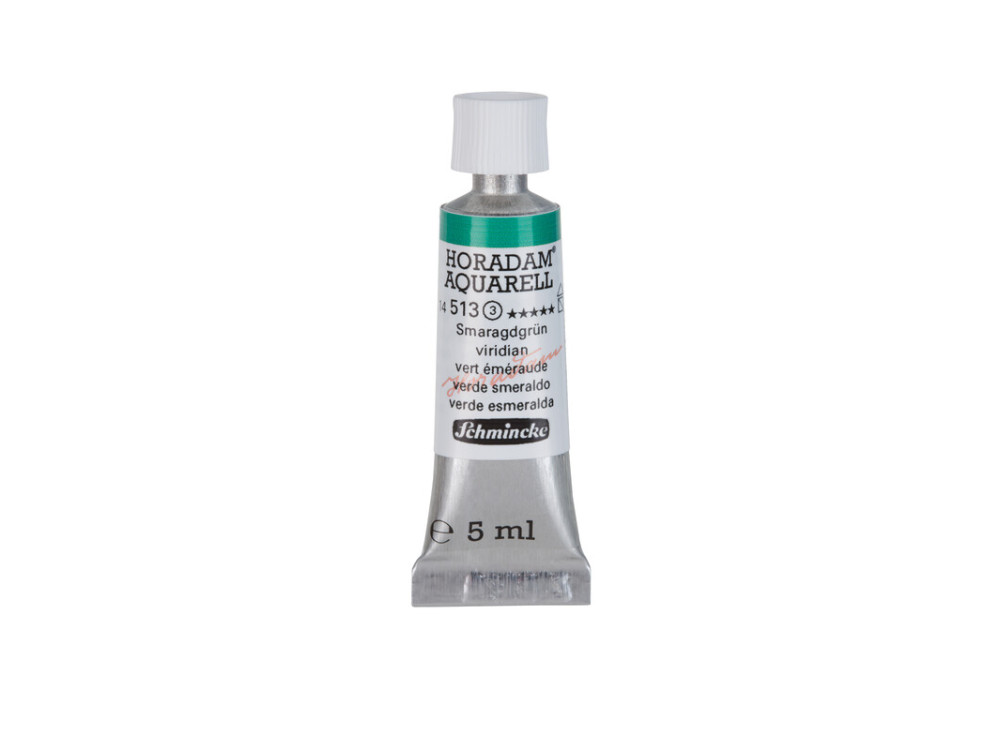 Horadam Aquarell watercolor paint - Schmincke - 513, Viridian, 5 ml