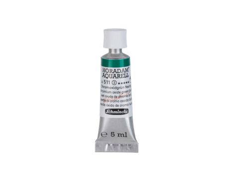 Horadam Aquarell watercolor paint - Schmincke - 511, Chromium Oxide Green Brilliant, 5 ml