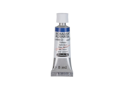 Farba akwarelowa Horadam Aquarell - Schmincke - 498, Dark Blue, 5 ml