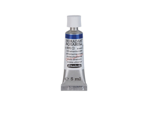 Farba akwarelowa Horadam Aquarell - Schmincke - 495, Ultramarine Violet, 5 ml