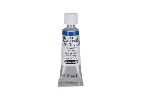 Farba akwarelowa Horadam Aquarell - Schmincke - 491, Paris Blue, 5 ml