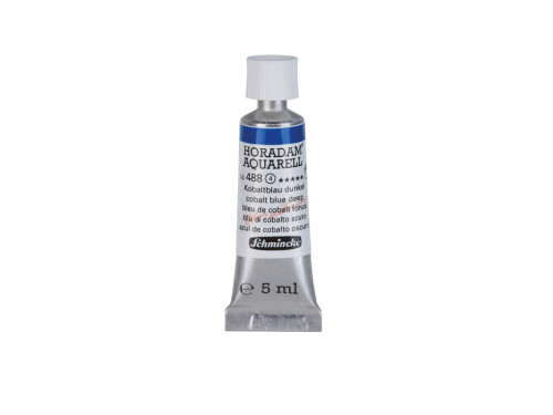 Farba akwarelowa Horadam Aquarell - Schmincke - 488, Cobalt Blue Deep, 5 ml