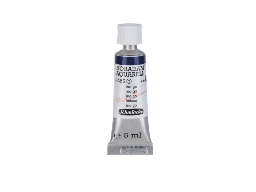 Horadam Aquarell watercolor paint - Schmincke - 485, Indigo, 5 ml