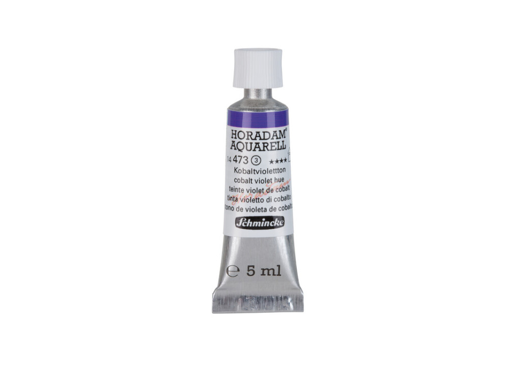 Horadam Aquarell watercolor paint - Schmincke - 473, Cobalt Violet Hue, 5 ml