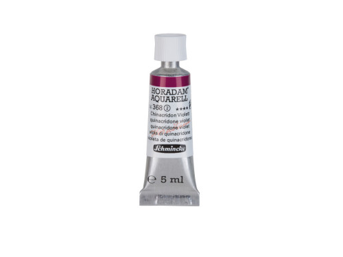 Horadam Aquarell watercolor paint - Schmincke - 368, Quinacridone Violet, 5 ml