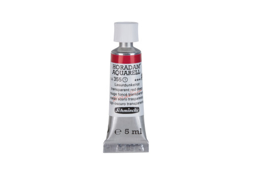 Farba akwarelowa Horadam Aquarell - Schmincke - 355, Transparent Red Deep, 5 ml