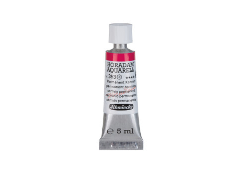Horadam Aquarell watercolor paint - Schmincke - 353, Permanent Carmine, 5 ml