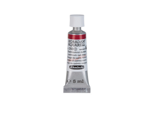 Farba akwarelowa Horadam Aquarell - Schmincke - 350, Cadmium Red Deep, 5 ml