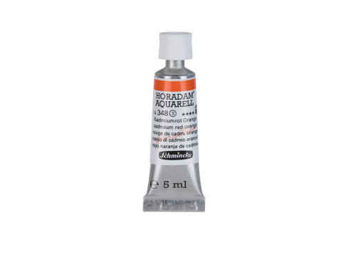 Farba akwarelowa Horadam Aquarell - Schmincke - 348, Cadmium Red Orange, 5 ml