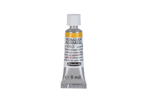 Farba akwarelowa Horadam Aquarell - Schmincke - 226, Cadmium Yellow Deep, 5 ml