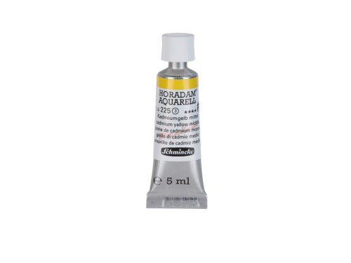 Horadam Aquarell watercolor paint - Schmincke - 225, Cadmium Yellow Middle, 5 ml