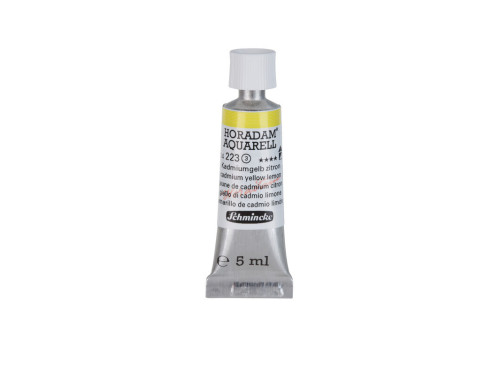 Horadam Aquarell watercolor paint - Schmincke - 223, Cadmium Yellow Lemon, 5 ml