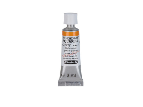 Farba akwarelowa Horadam Aquarell - Schmincke - 222, Yellow Orange, 5 ml