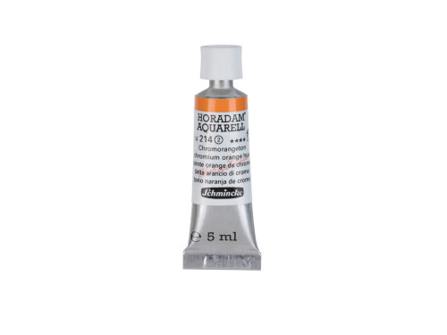 Farba akwarelowa Horadam Aquarell - Schmincke - 214, Chromium Orange Hue, 5 ml