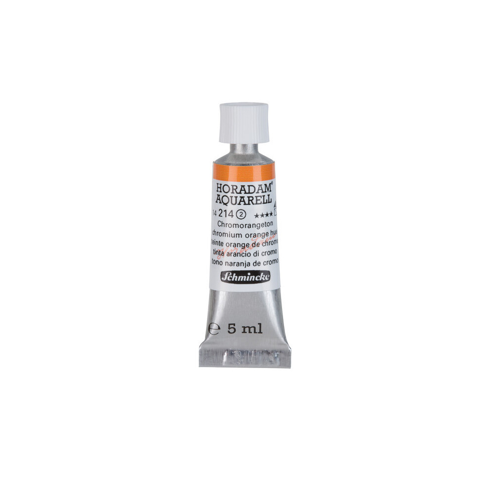 Farba akwarelowa Horadam Aquarell - Schmincke - 214, Chromium Orange Hue, 5 ml
