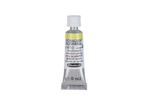 Horadam Aquarell watercolor paint - Schmincke - 207, Vanadium Yellow, 5 ml