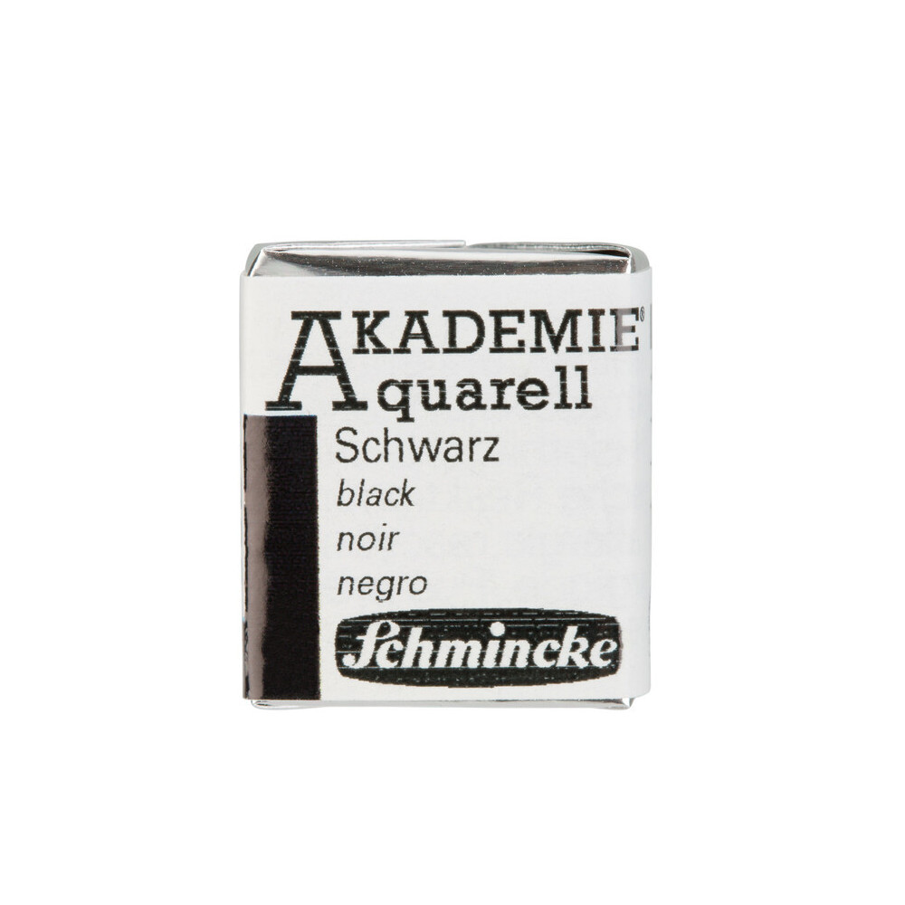 Farba akwarelowa Akademie Aquarell - Schmincke - 782, Black