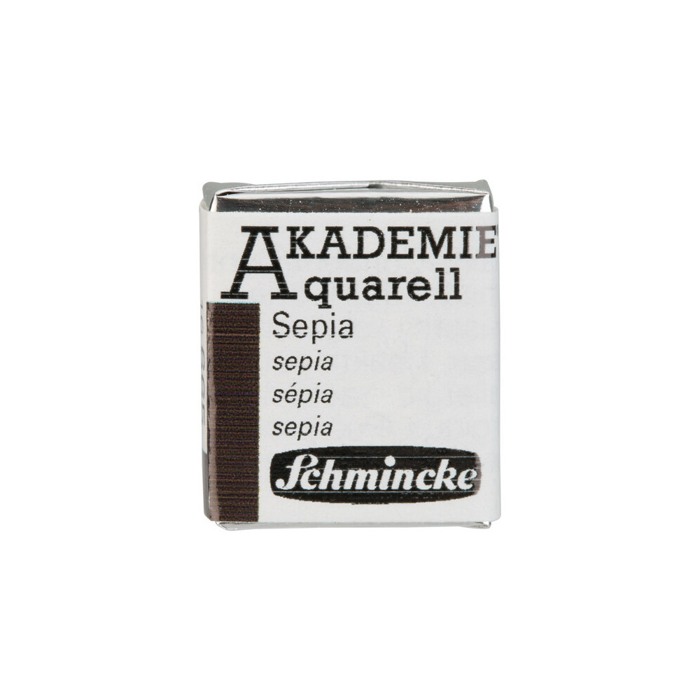 Farba akwarelowa Akademie Aquarell - Schmincke - 665, Sepia