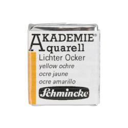 Akademie Aquarell watercolor paint - Schmincke - 660, Yellow Ochre