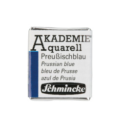 Akademie Aquarell watercolor paint - Schmincke - 445, Prussian Blue