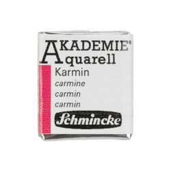 Akademie Aquarell watercolor paint - Schmincke - 333, Carmine