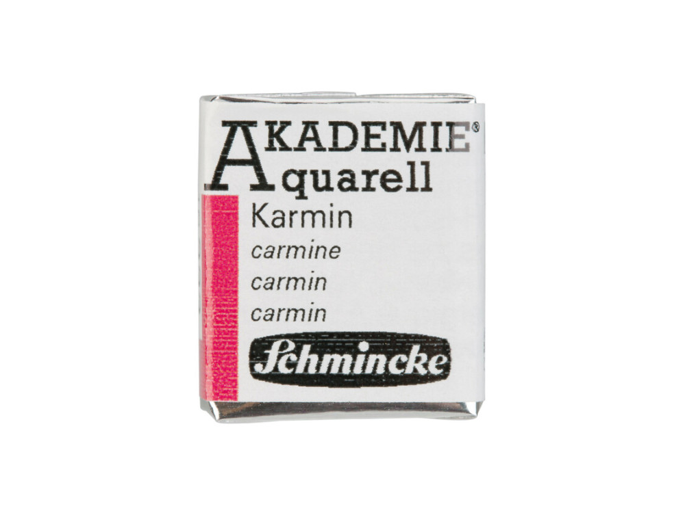 Akademie Aquarell watercolor paint - Schmincke - 333, Carmine
