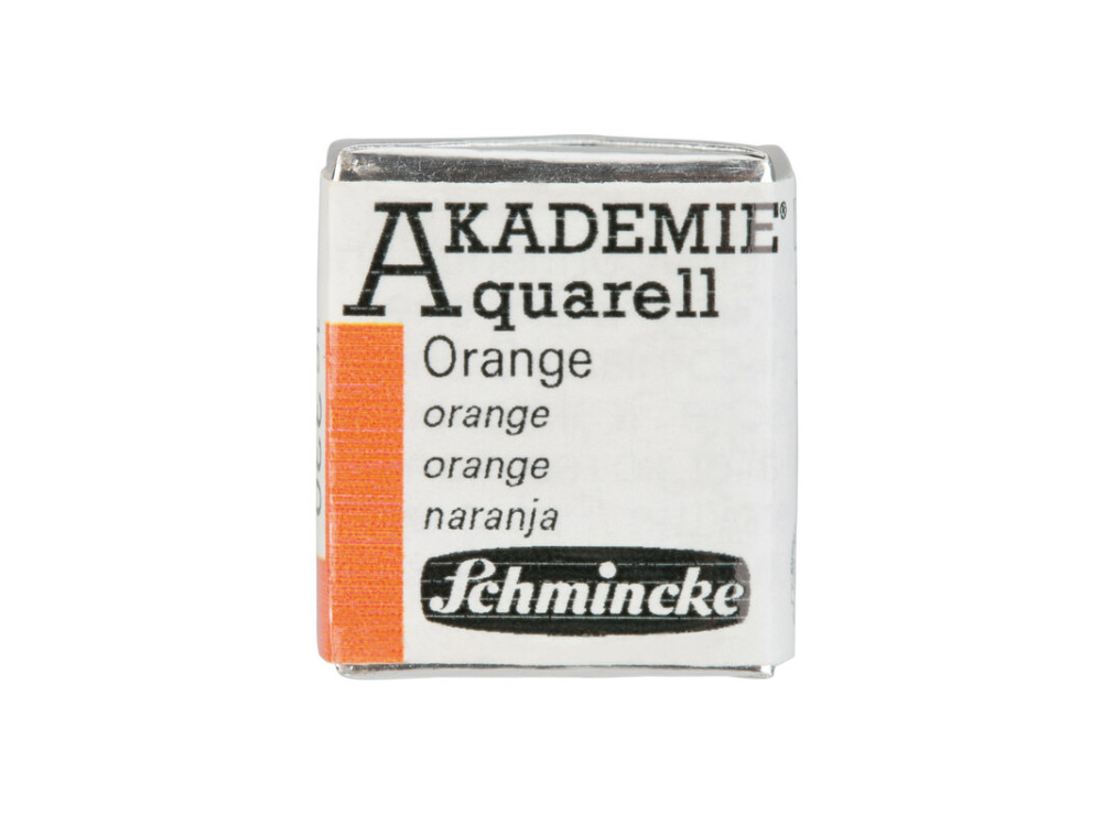 Akademie Aquarell watercolor paint - Schmincke - 330, Orange