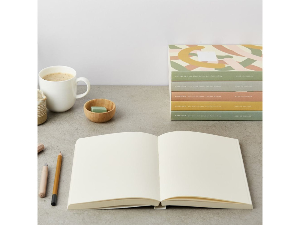 Notebook Candy Mustard, A5 - Katie Leamon - plain, softcover, 100 g, 300 sheets