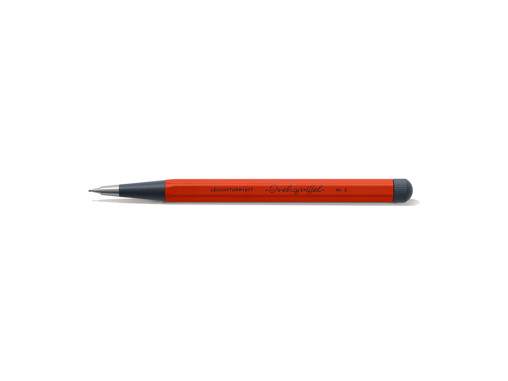 Ołówek Drehgriffel Nr. 2 - Leuchtturm1917 - Fox Red, 0,7 mm, HB