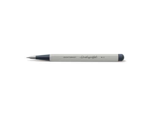 Ołówek Drehgriffel Nr. 2 - Leuchtturm1917 - Light Grey, 0,7 mm, HB