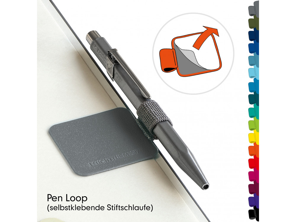 Pen loop, elastic pen holder - Leuchtturm1917 - Forest Green