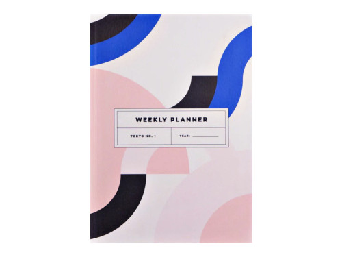 Planer tygodniowy Tokyo no. 1, A5 - The Completist. - 90 g/m2