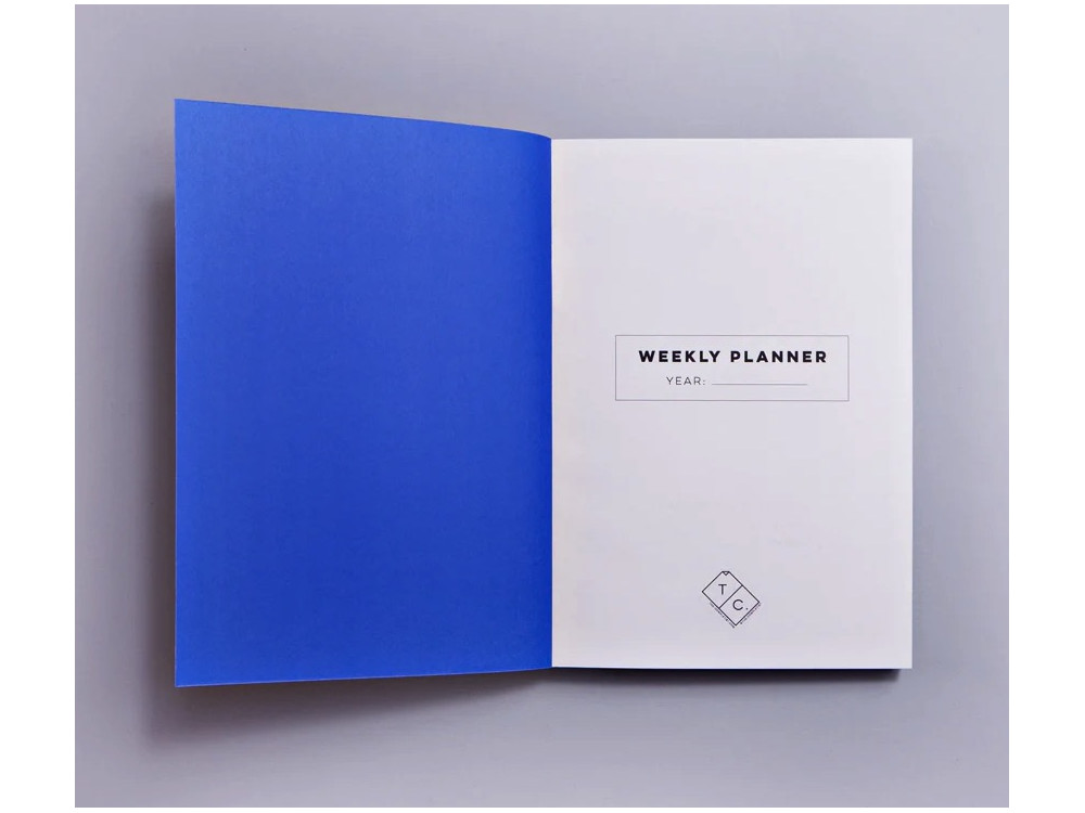 Weekly planner Tokyo no. 1, A5 - The Completist. - 90 g/m2