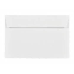 Koperta fakturowana Acquerello 100g - C6, Bianco, biała