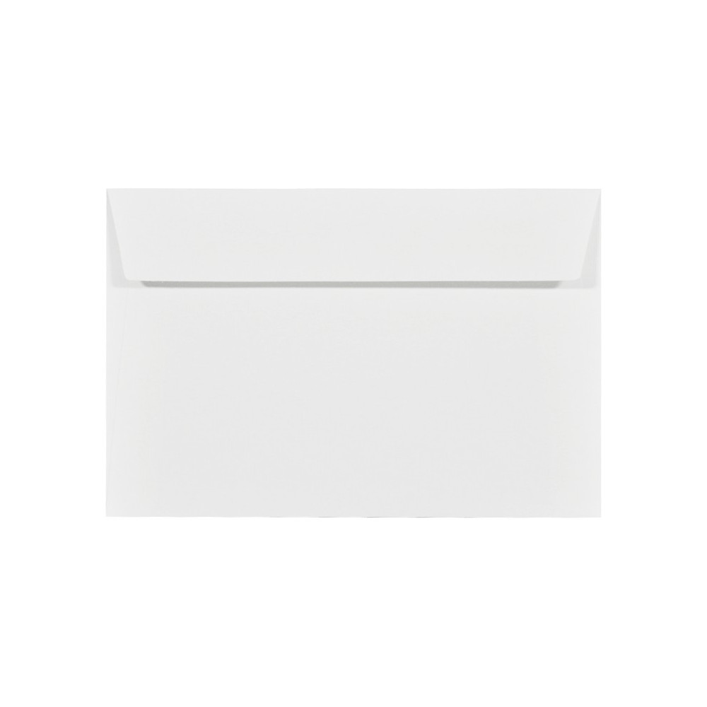 Koperta fakturowana Acquerello 100g - C6, Bianco, biała