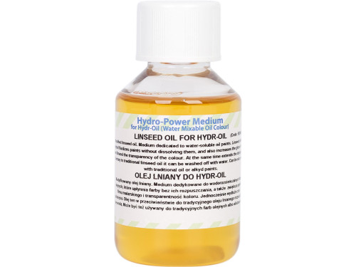 Olej lniany do farb olejnych Hydr-Oil - Renesans - 250 ml