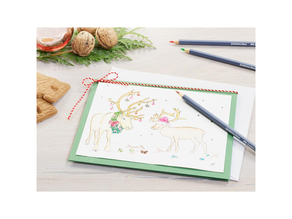 Set of Goldfaber watercolor pencils - Faber-Castell - 12 pcs.
