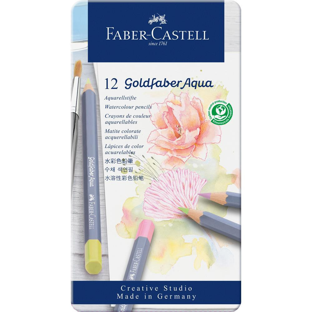 Set of Goldfaber watercolor pencils - Faber-Castell - 12 pcs.