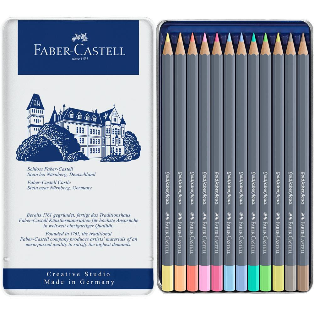 Set of Goldfaber watercolor pencils - Faber-Castell - 12 pcs.