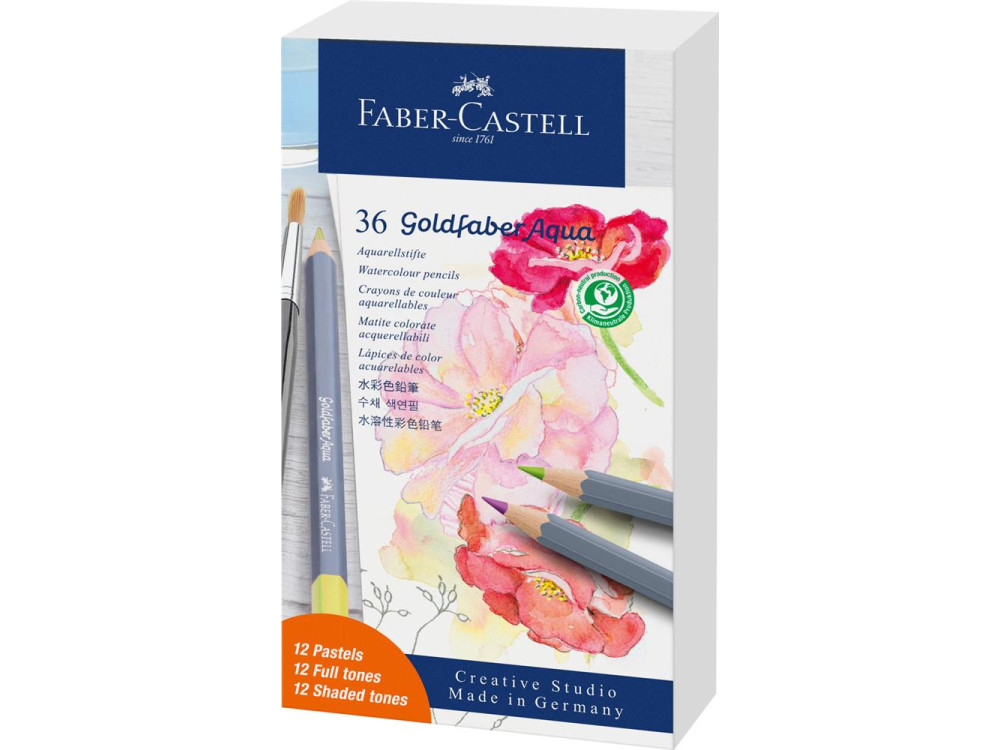 Set of Goldfaber watercolor pencils - Faber-Castell - 36 pcs.