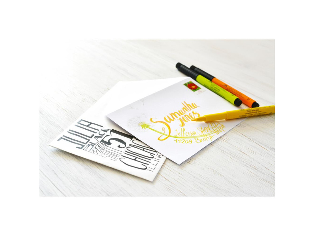 Set of Pitt Artist Brush Pens - Faber-Castell - B, 12 pcs.