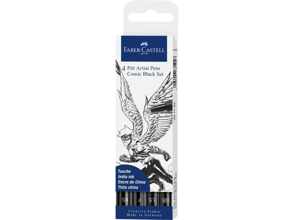 Comic Illustration Set The Famazing-Son - Faber-Castell - 4 pcs.