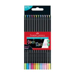Set of Black Edition colored pencils - Faber-Castell - 12 pcs.