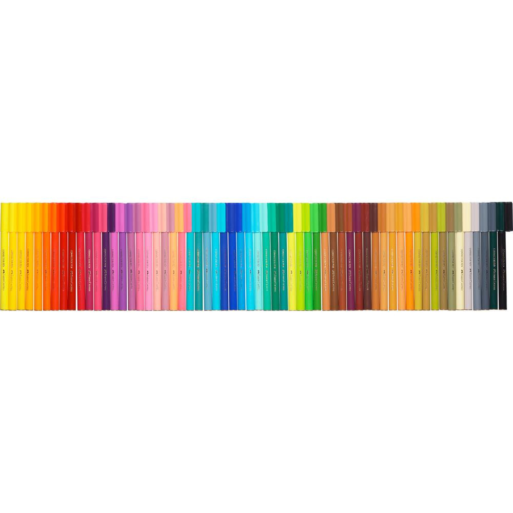 Set of Connector felt tip pens in case - Faber-Castell - 60 colors