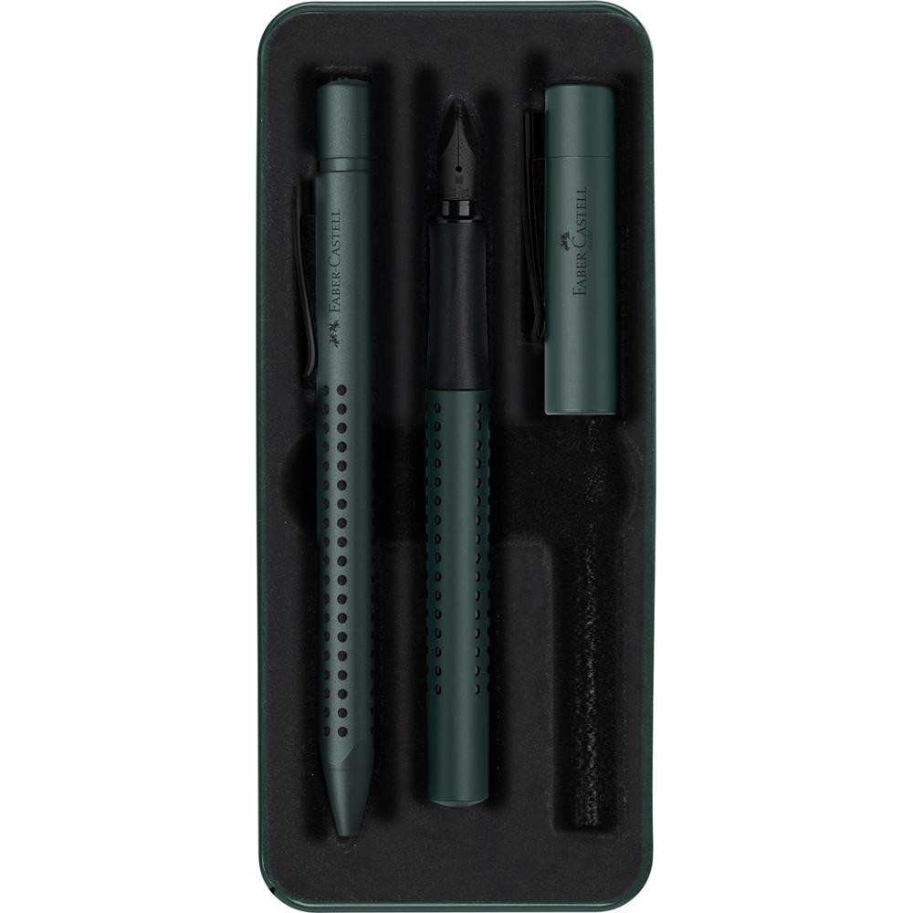 Gift set with fountain pen and ballpoint pen Grip 2011 - Faber-Castell - Mistletoe