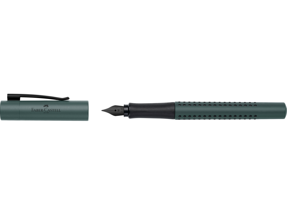 Zestaw prezentowy Grip 2011, pióro wieczne i długopis - Faber-Castell - Mistletoe