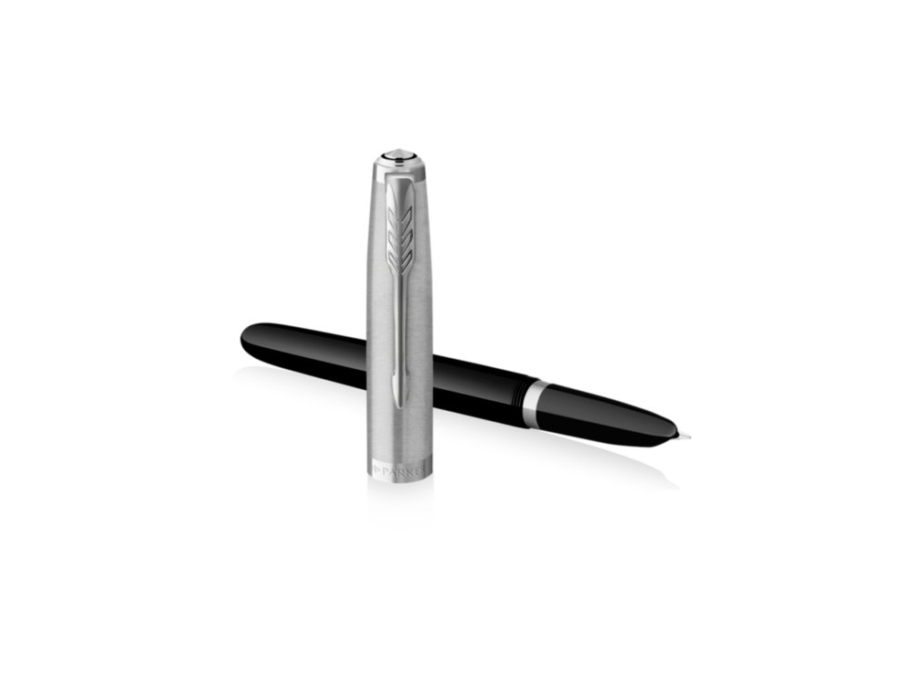 Fountain pen 51 - Parker - Black CT, F