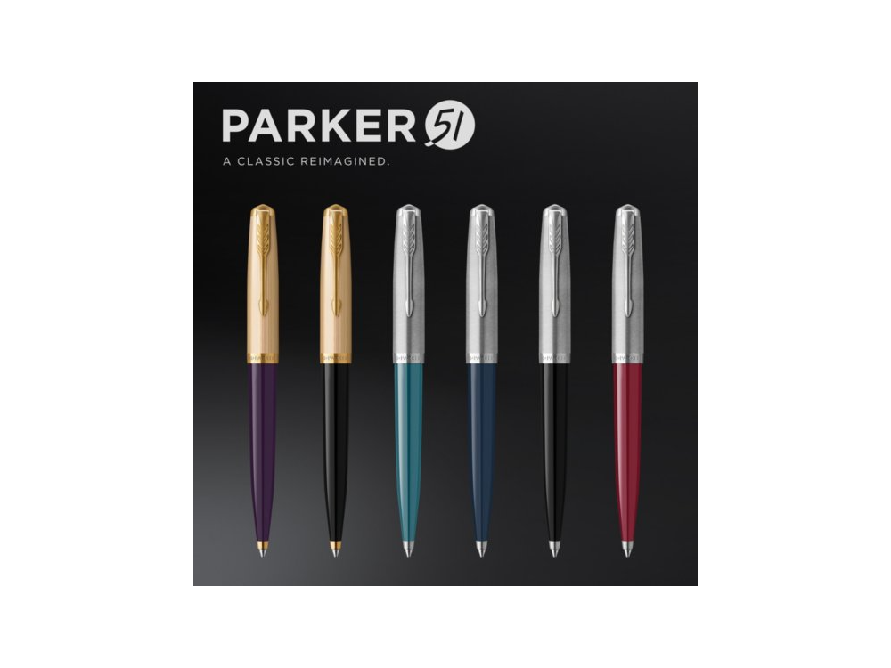 Ballpoint pen 51 - Parker - Burgundy CT