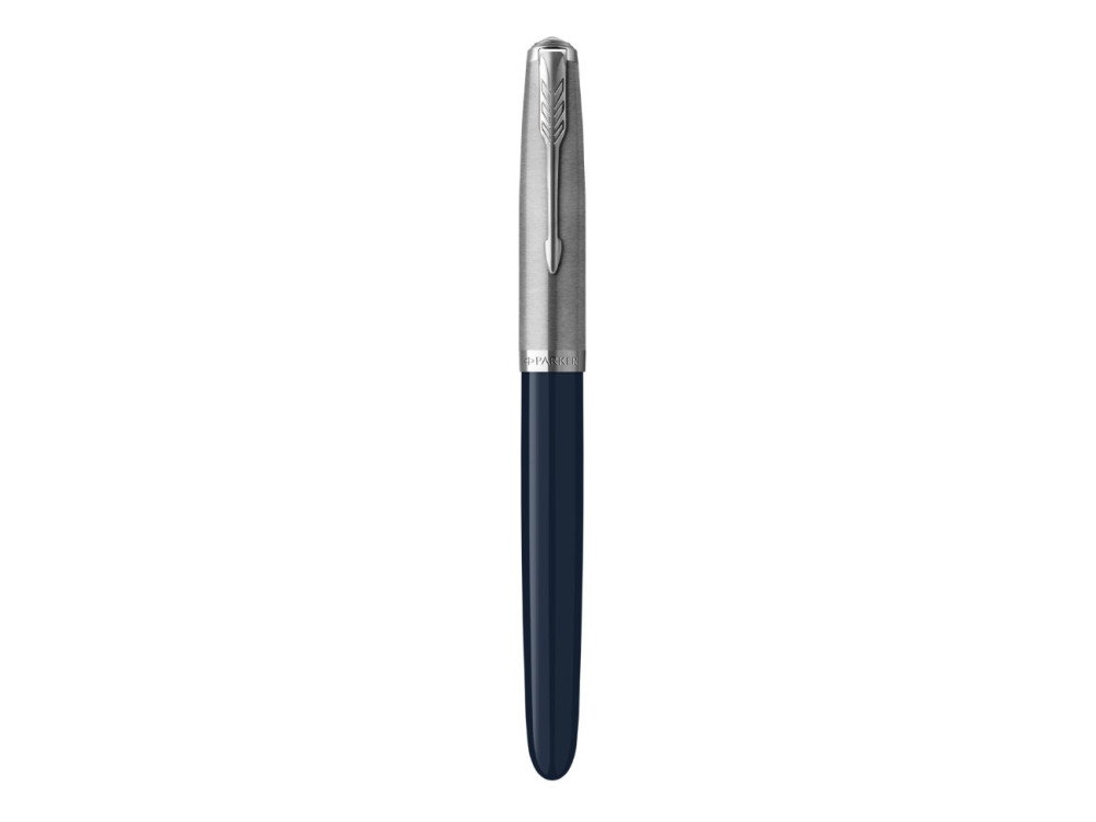 Fountain pen 51 - Parker - Midnight Blue CT, F