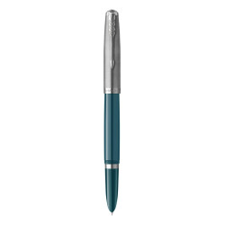 Fountain pen 51 - Parker - Teal Blue CT, M